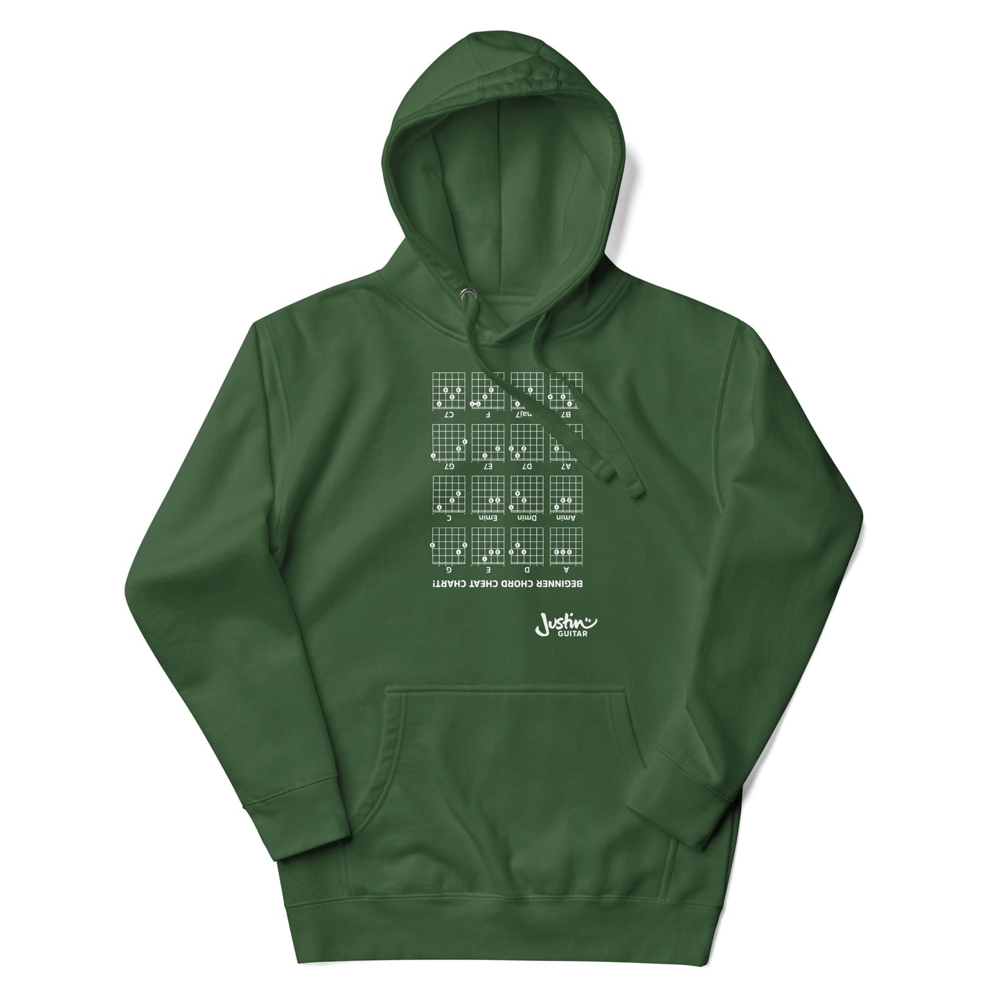 Guitar Cheat Chords for Beginners | Unisex Hoodie