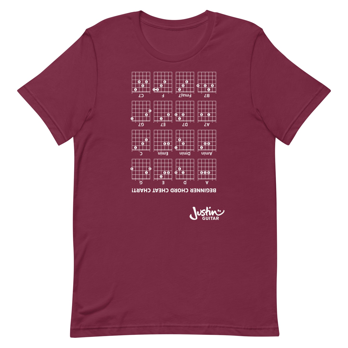 Guitar Cheat Chords for Beginners | Unisex T-Shirt