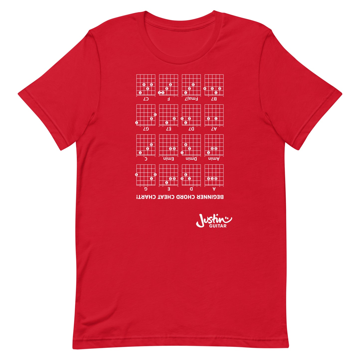 Guitar Cheat Chords for Beginners | Unisex T-Shirt