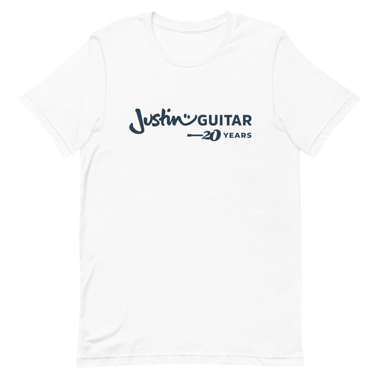 JustinGuitar 20 Years | Limited Edition Unisex T-Shirt