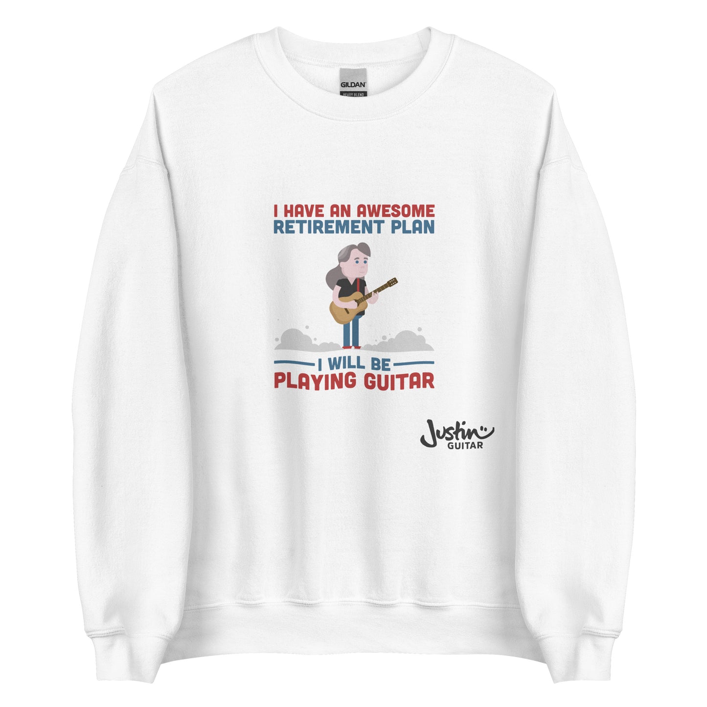Women's Retirement Plan Guitar | Unisex Sweatshirt