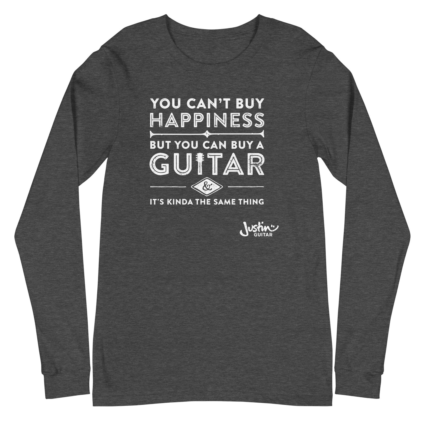 Happiness is Guitars | Unisex Long Sleeve T-Shirt