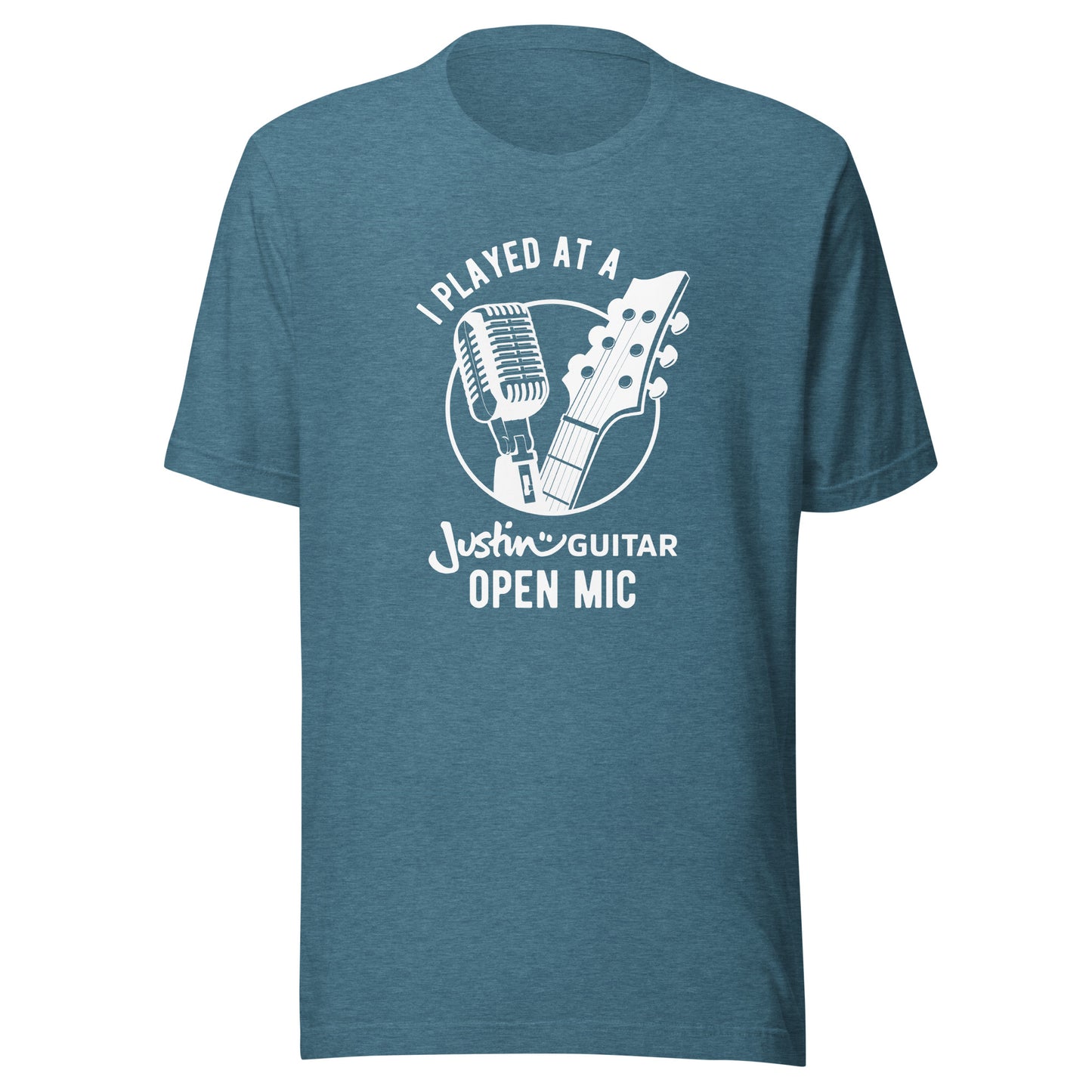 JustinGuitar Open Mic - Performers | Unisex T-shirt