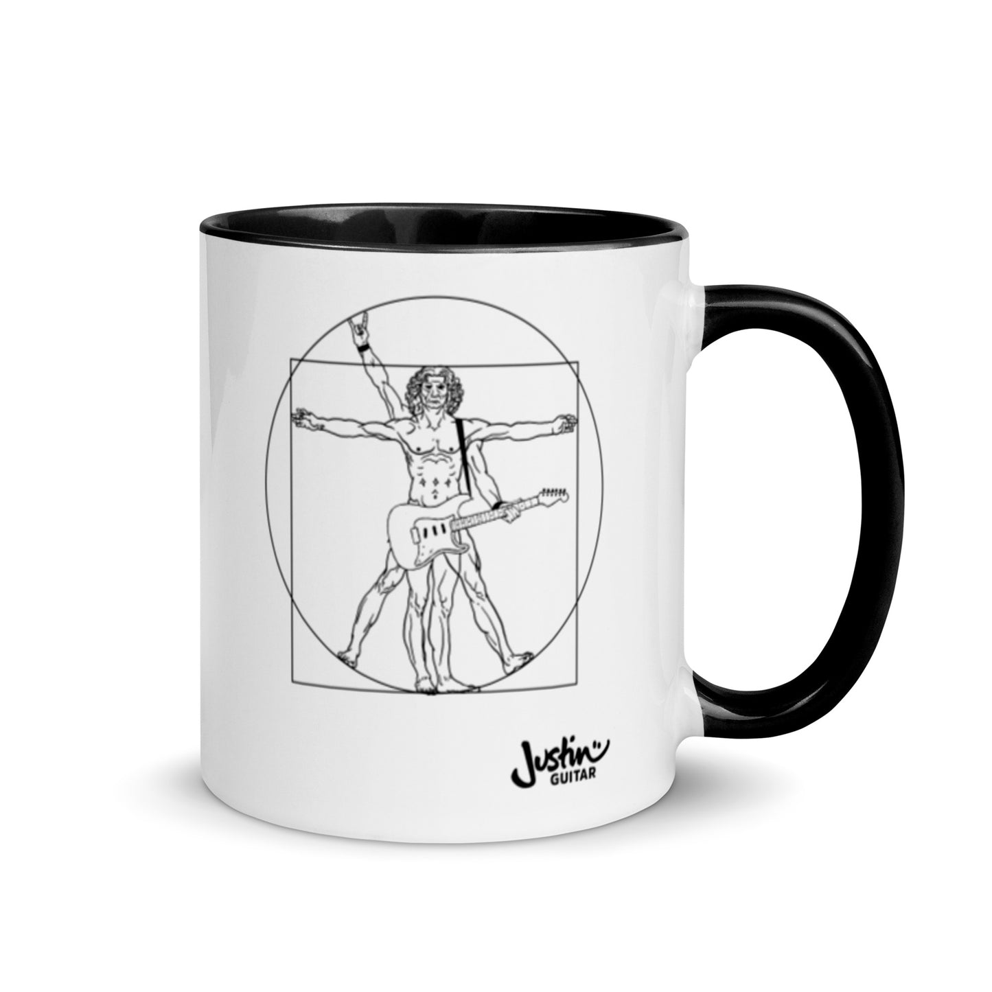 Da Vinci Guitar Mug