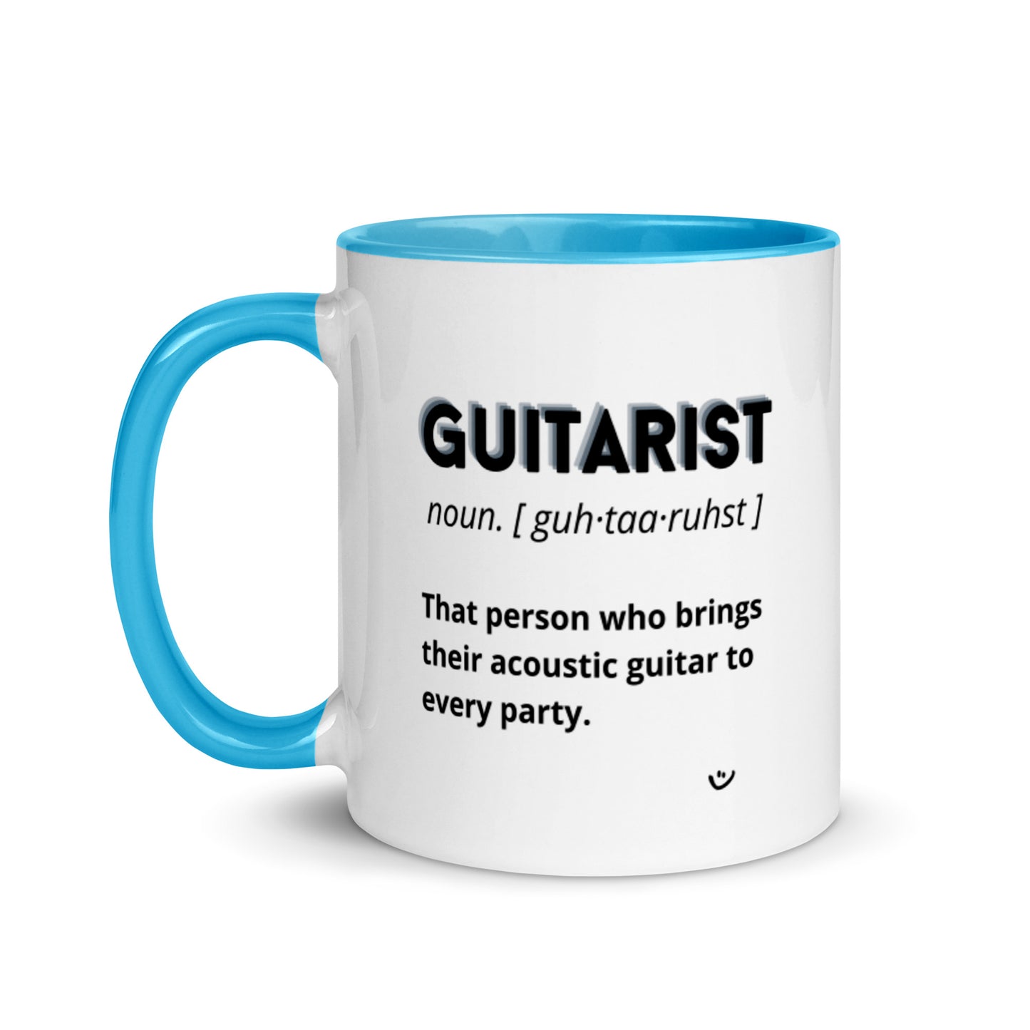 Party Guitarist Definition Mug