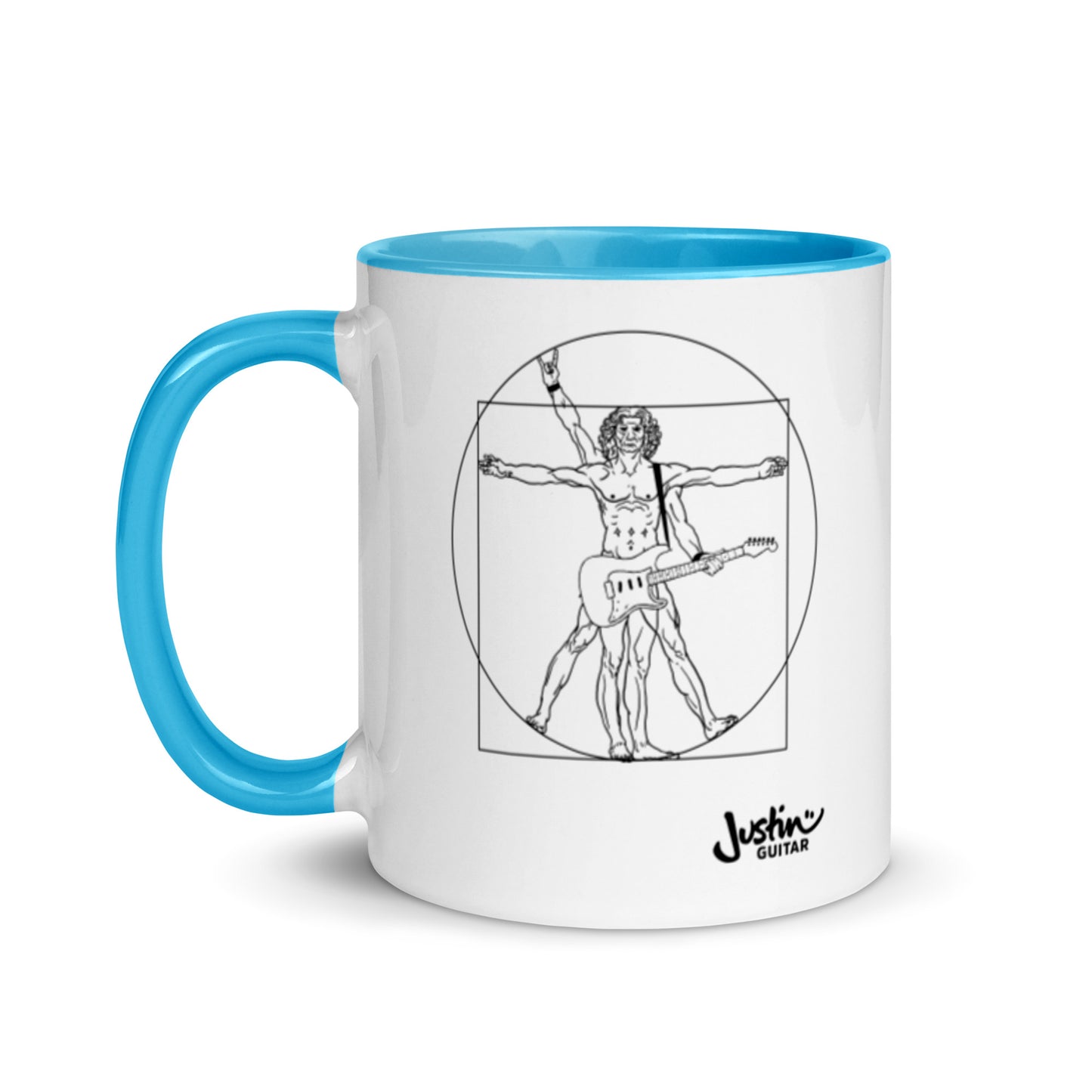 Da Vinci Guitar Mug