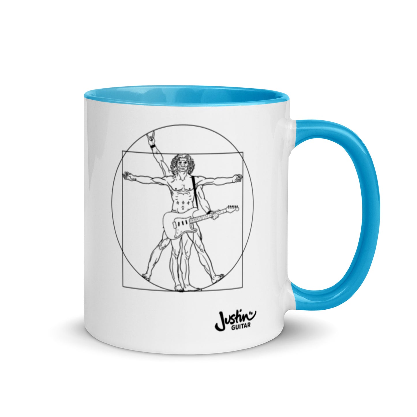 Da Vinci Guitar Mug