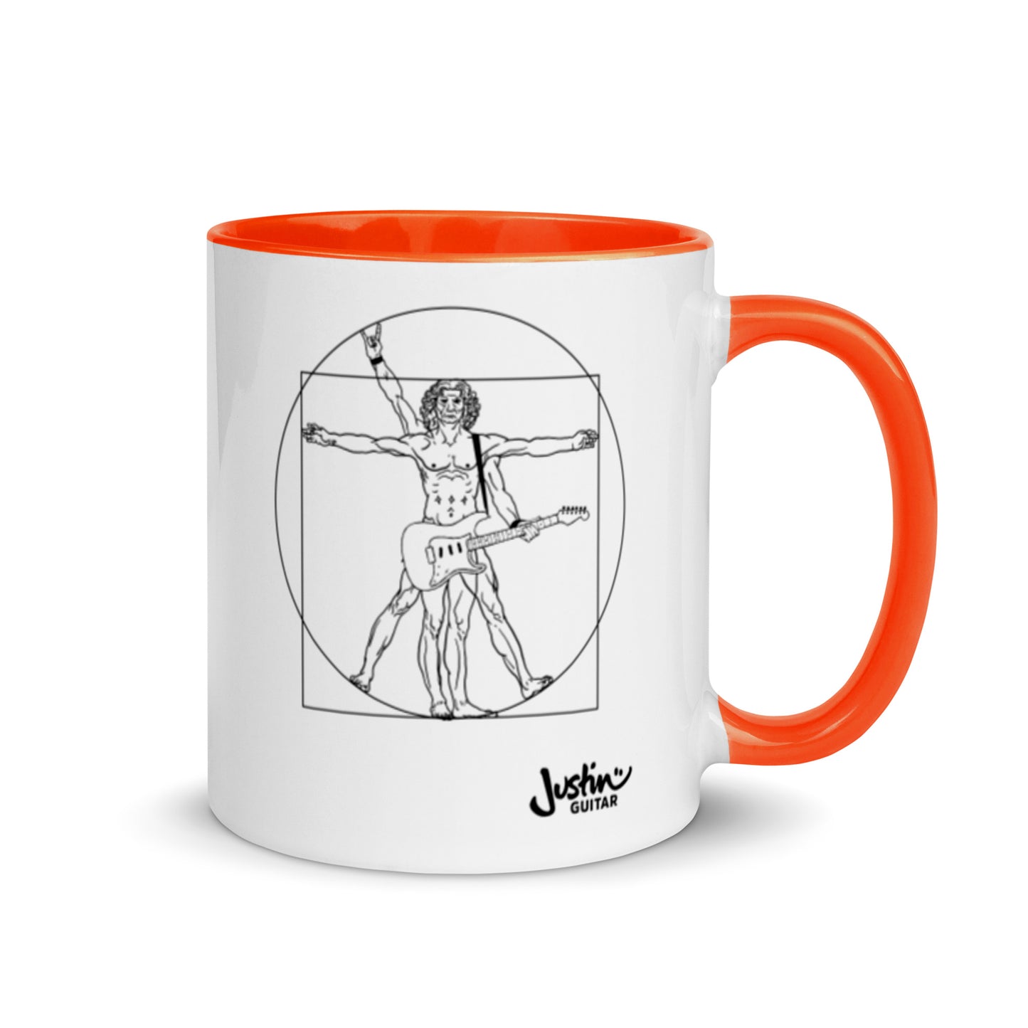 Da Vinci Guitar Mug