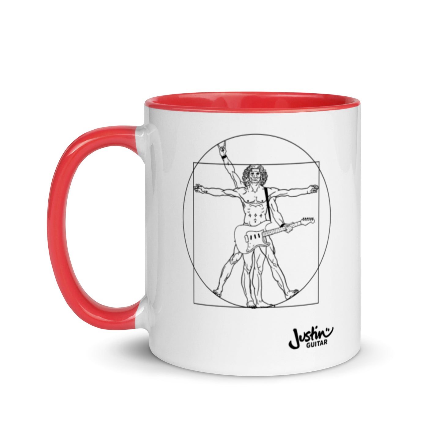 Da Vinci Guitar Mug