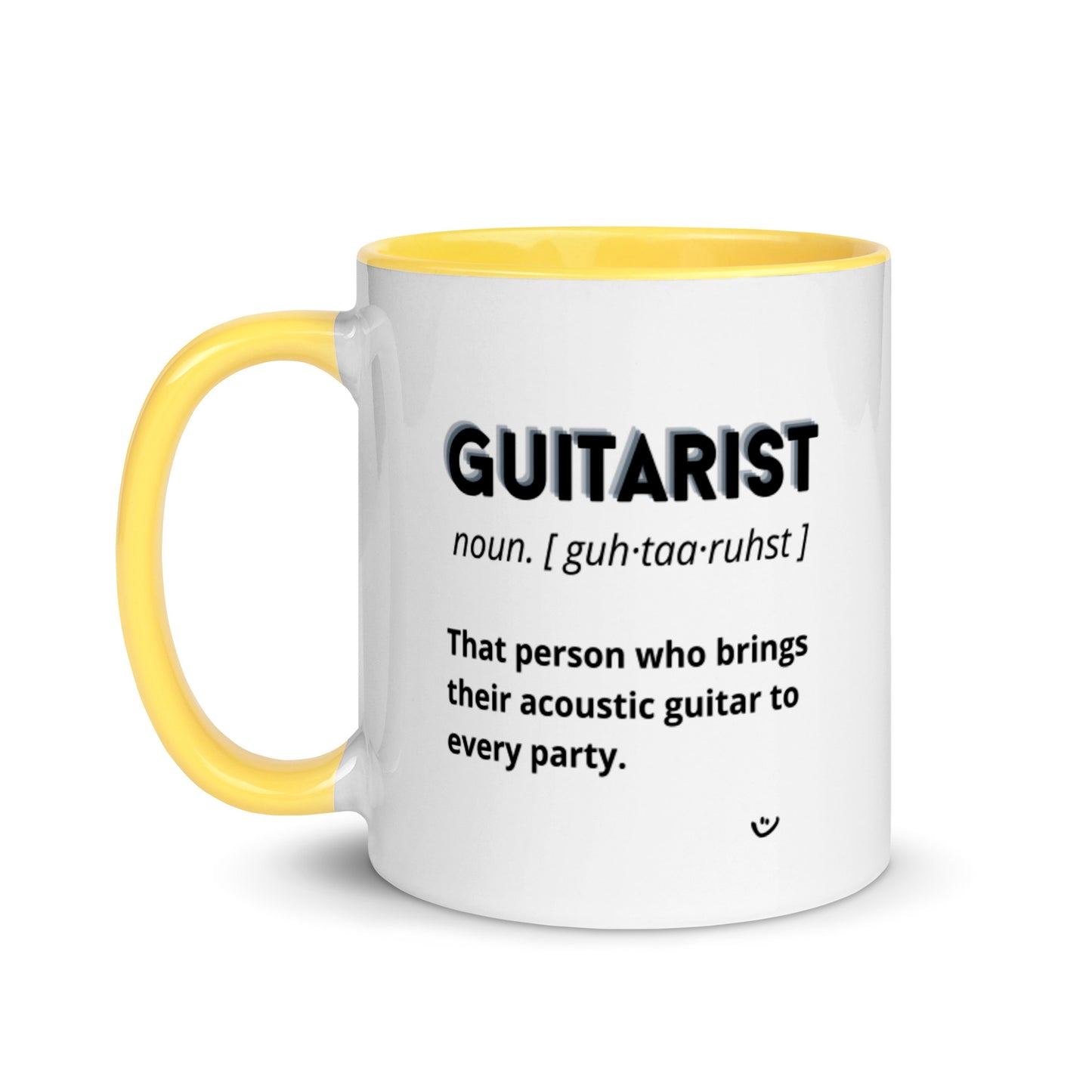 Party Guitarist Definition Mug