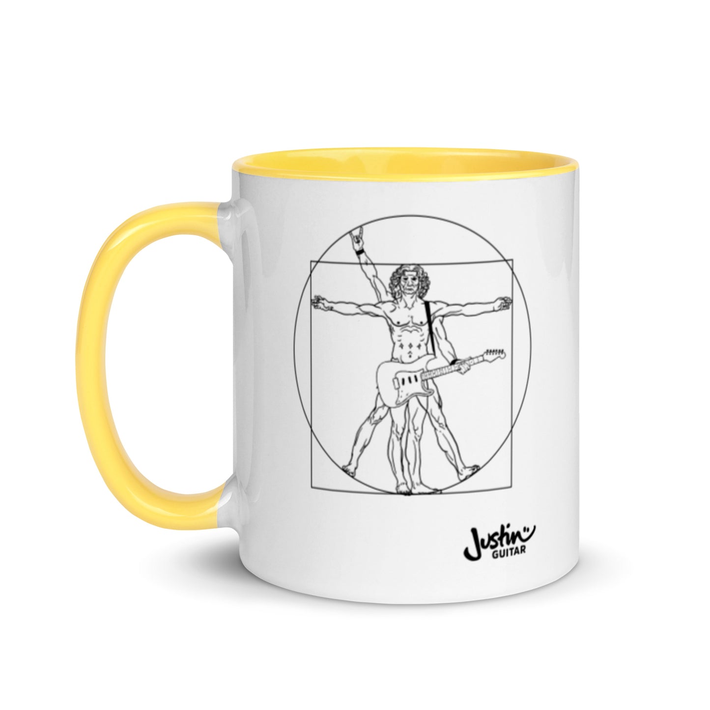 Da Vinci Guitar Mug