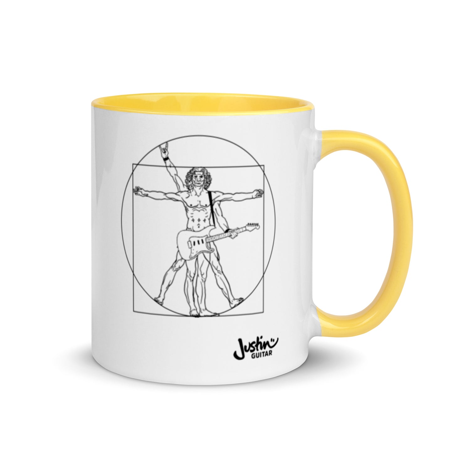 Da Vinci Guitar Mug