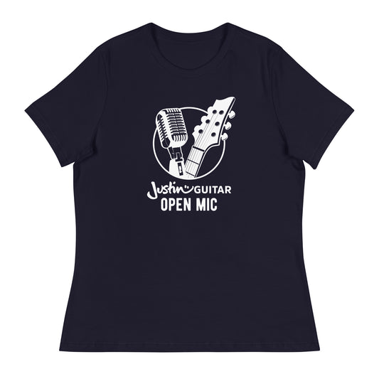 JustinGuitar Open Mic | Women's T-Shirt