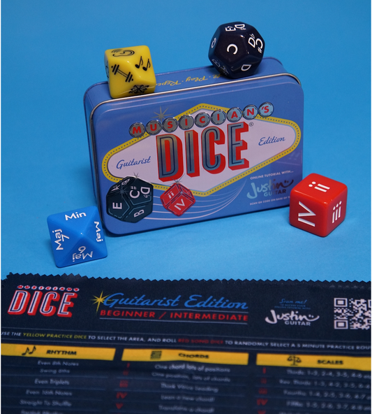Musician's Dice - Guitar Edition