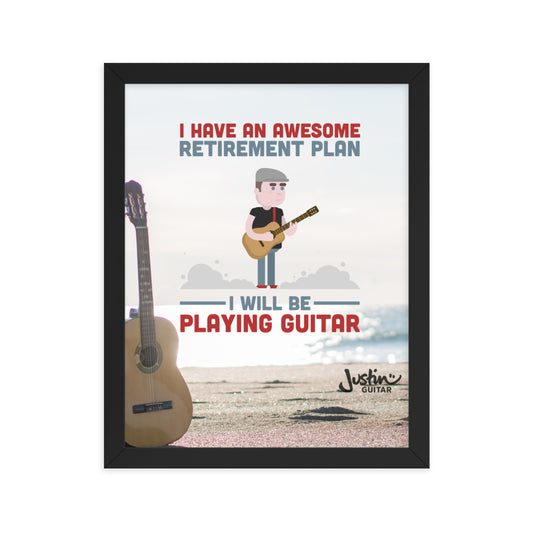 Retirement Plan | Framed poster