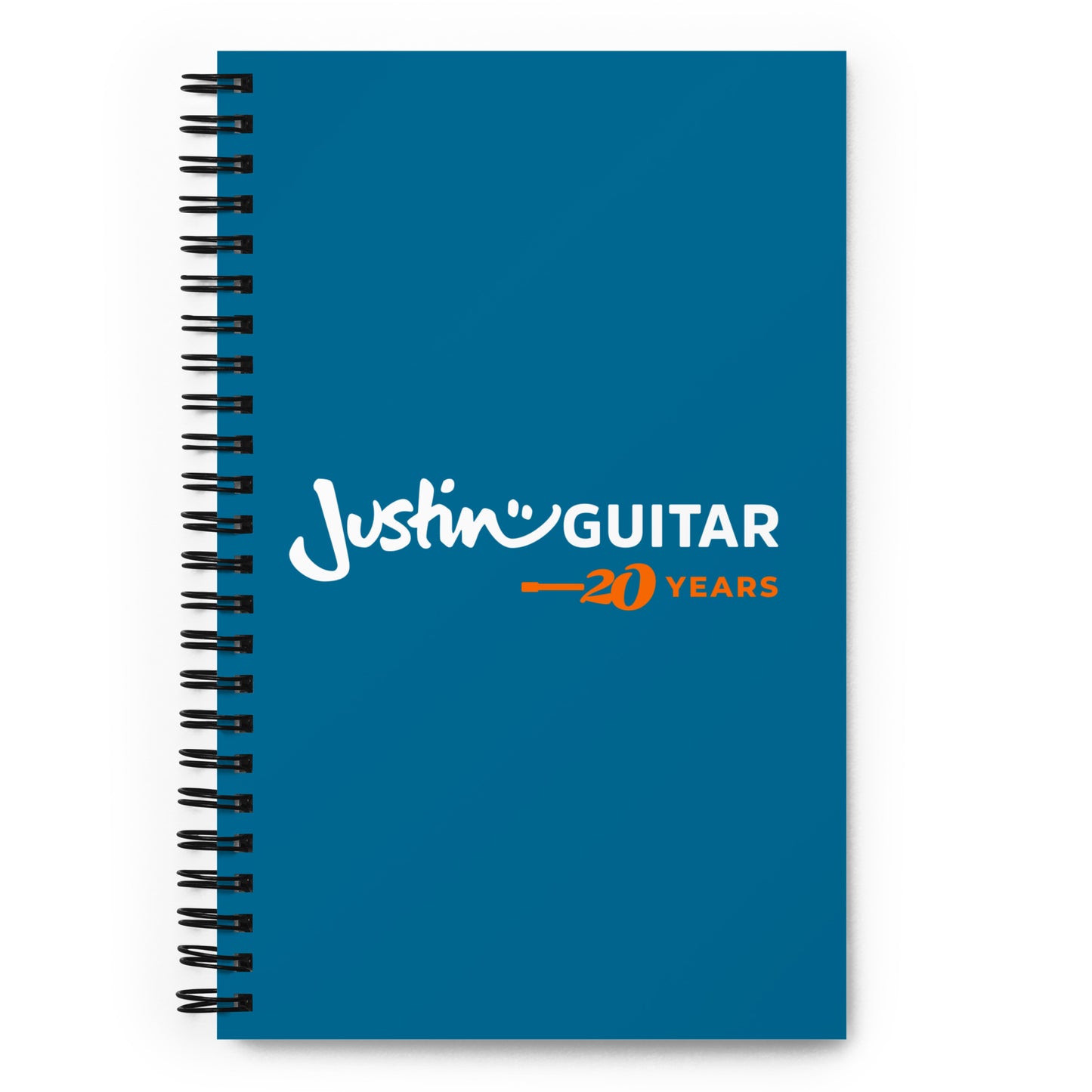 JustinGuitar 20 Years | Limited Edition Spiral Notebook