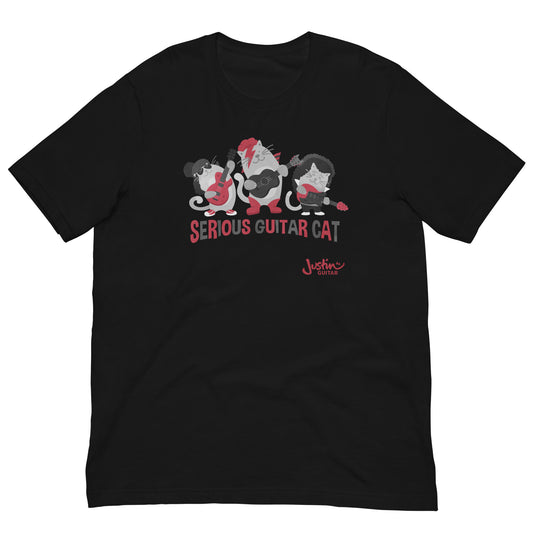 Serious Guitar Cat | Unisex T-shirt