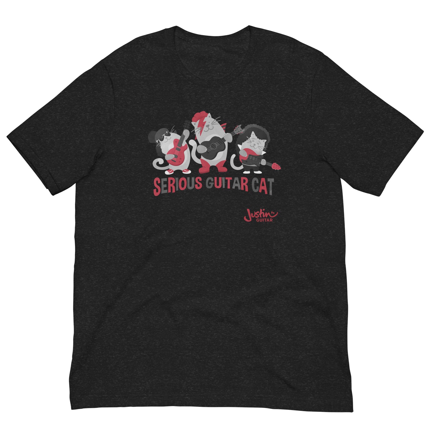 Serious Guitar Cat | T-shirt