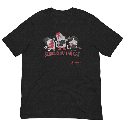Serious Guitar Cat | Unisex T-shirt