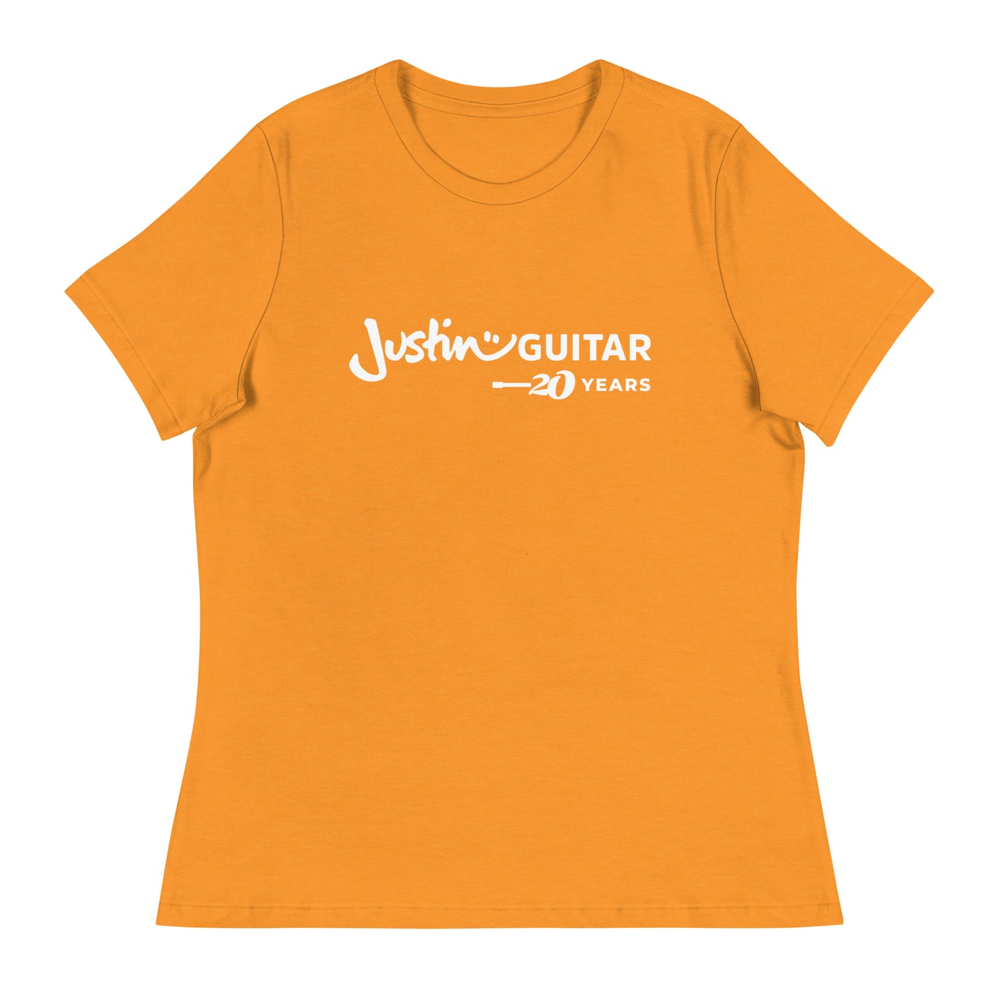 JustinGuitar 20 Years | Limited Edition Women's Relaxed T-Shirt