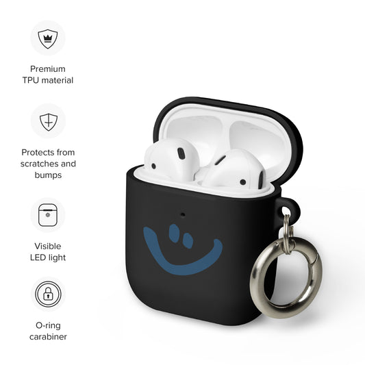 JustinGuitar AirPods Case - Blue Smile :)
