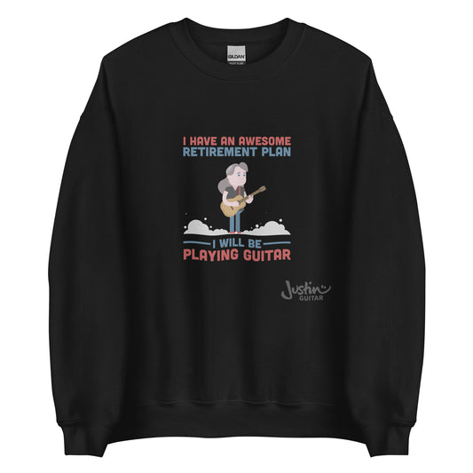 Women's Retirement Plan Guitar | Unisex Sweatshirt