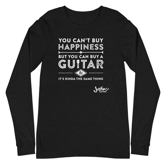 Happiness is Guitars | Unisex Long Sleeve T-Shirt