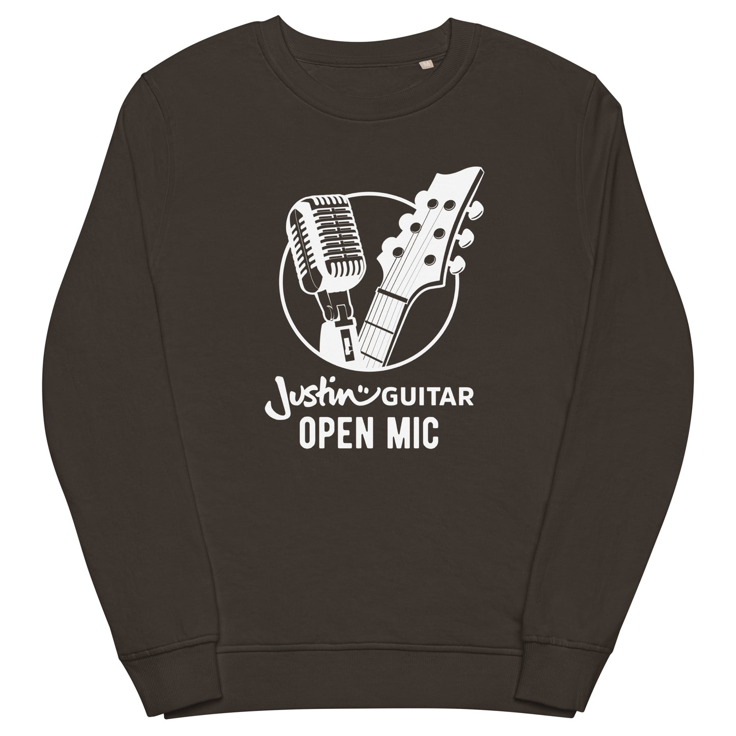 JustinGuitar Open Mic | Unisex Organic Sweatshirt