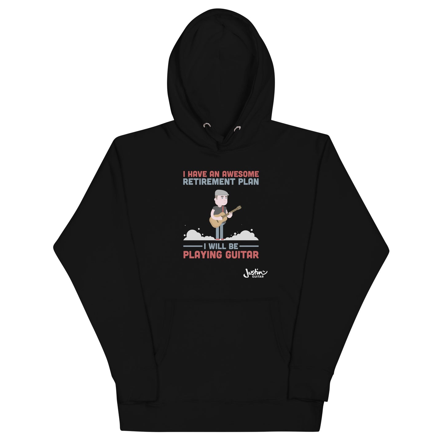 Retirement Plan Guitar Hoodie