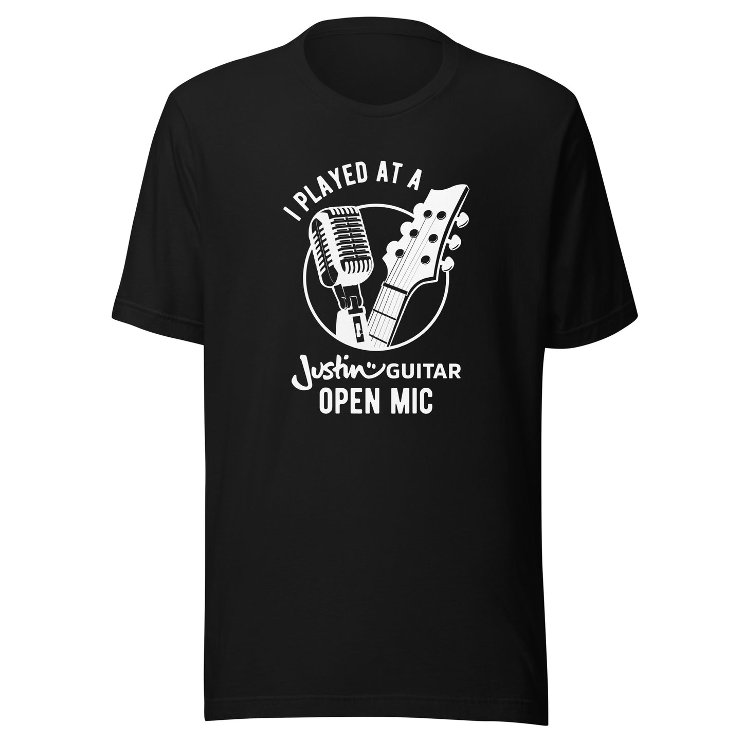 JustinGuitar Open Mic - Performers | Unisex T-shirt