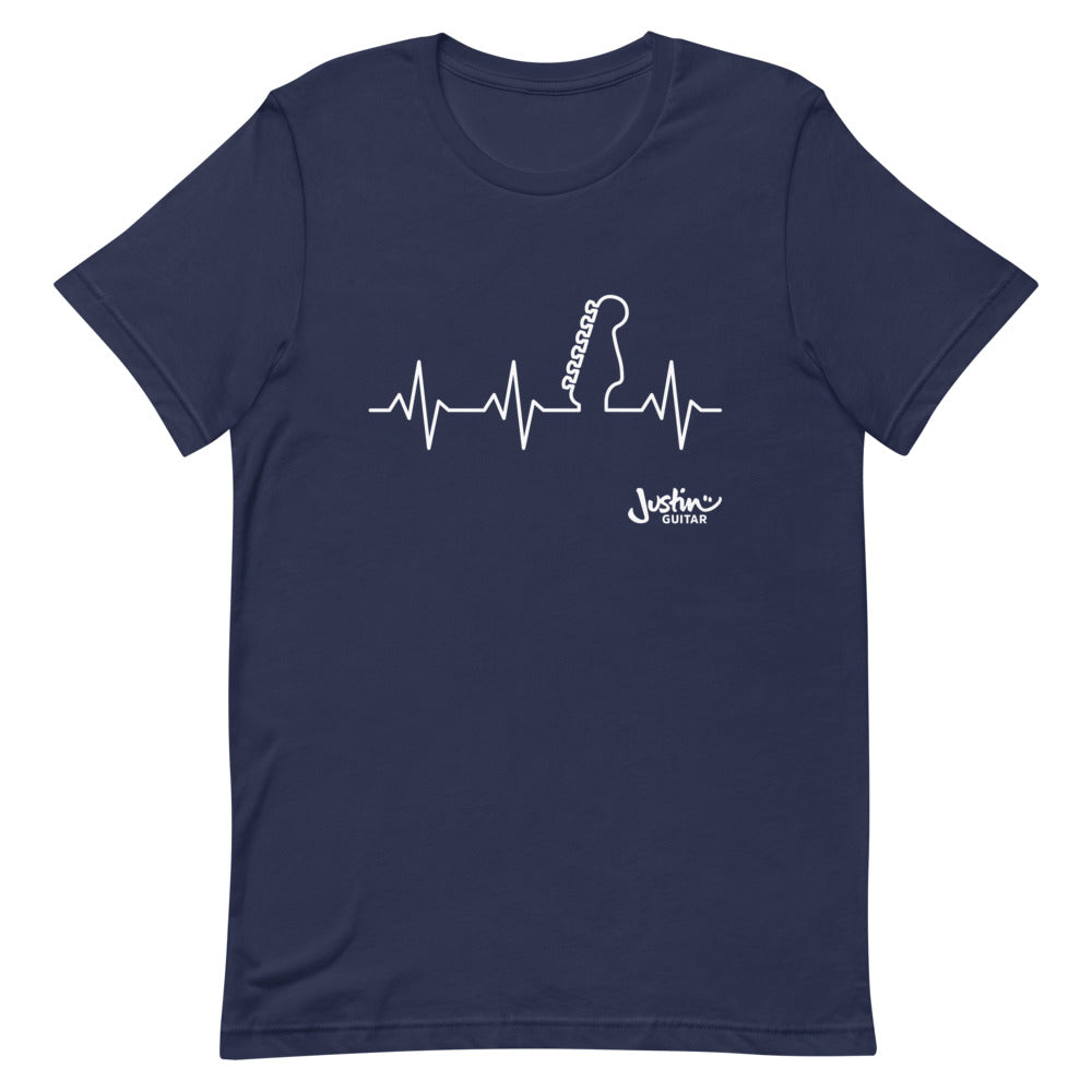 Heartbeat Guitar T-Shirt Heartbeat Guitar T-Shirt