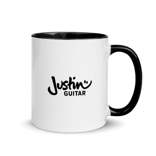 JustinGuitar Logo | Color Inside Mug