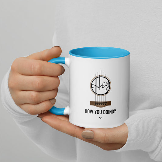 Hey How You Doing | Color Inside Mug