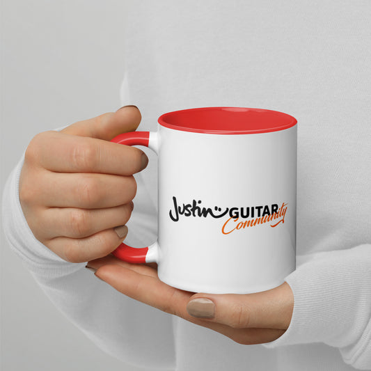 JustinGuitar Community | Color Inside Mug