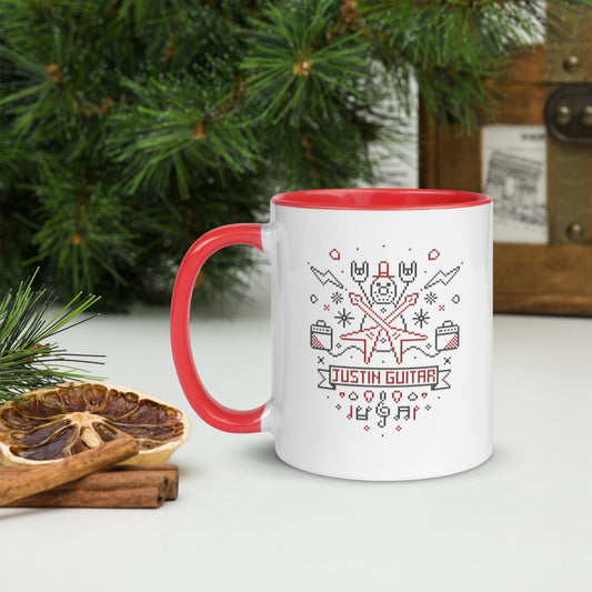 Holiday Collection Guitar Mug