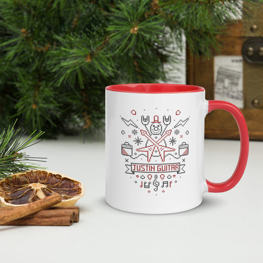 Holiday Collection Guitar Mug